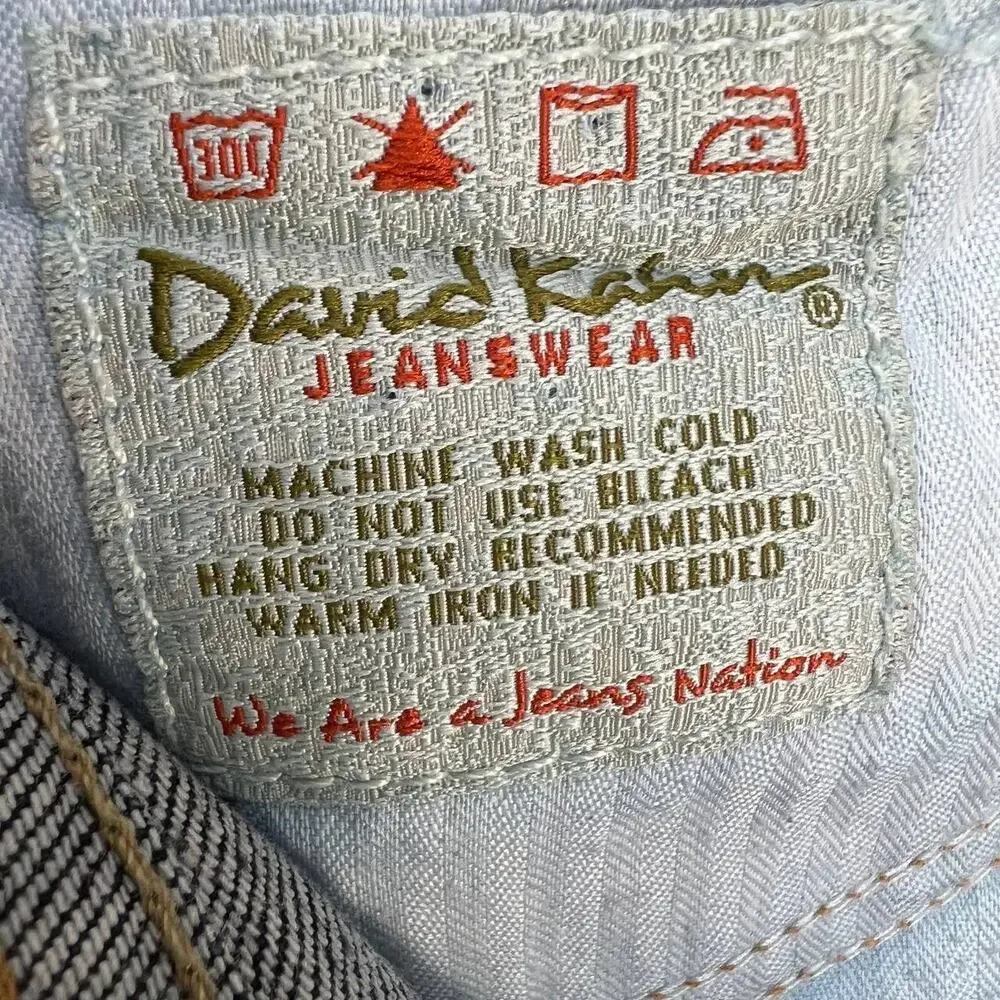 David Kahn Women's Nikki Flare Denim Jeans Size 27 (4) Medium Wash - Picture 12 of 15